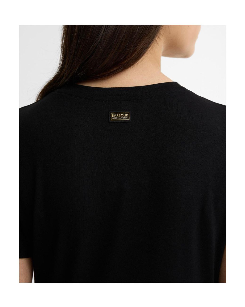 Barbour Black T-Shirt Dress