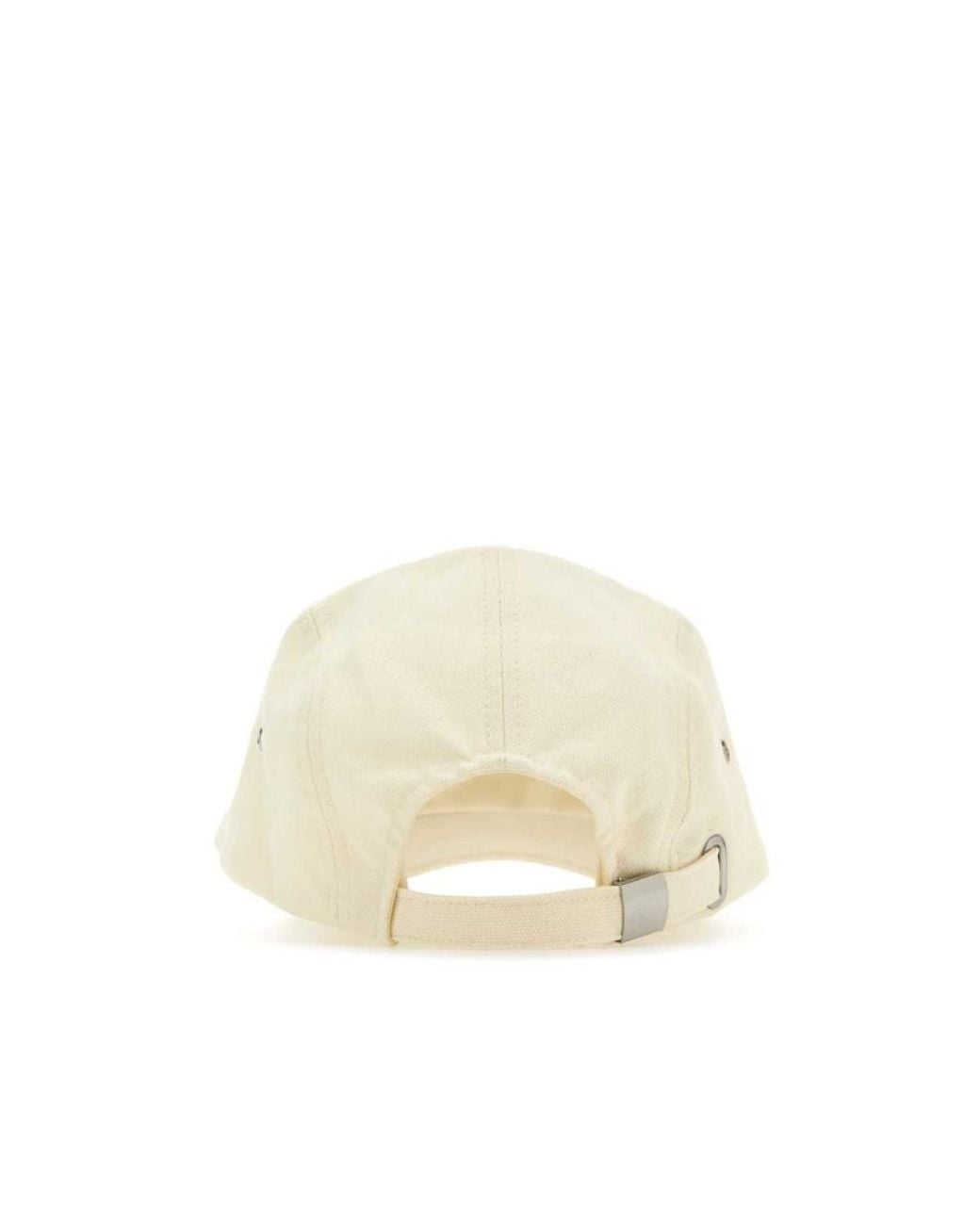 Isabel Marant White Logo-Embroidered Baseball Cap