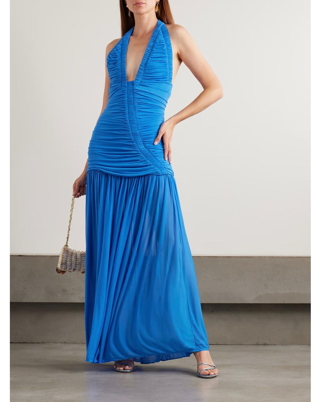 Christopher Esber Blue Orion Gown