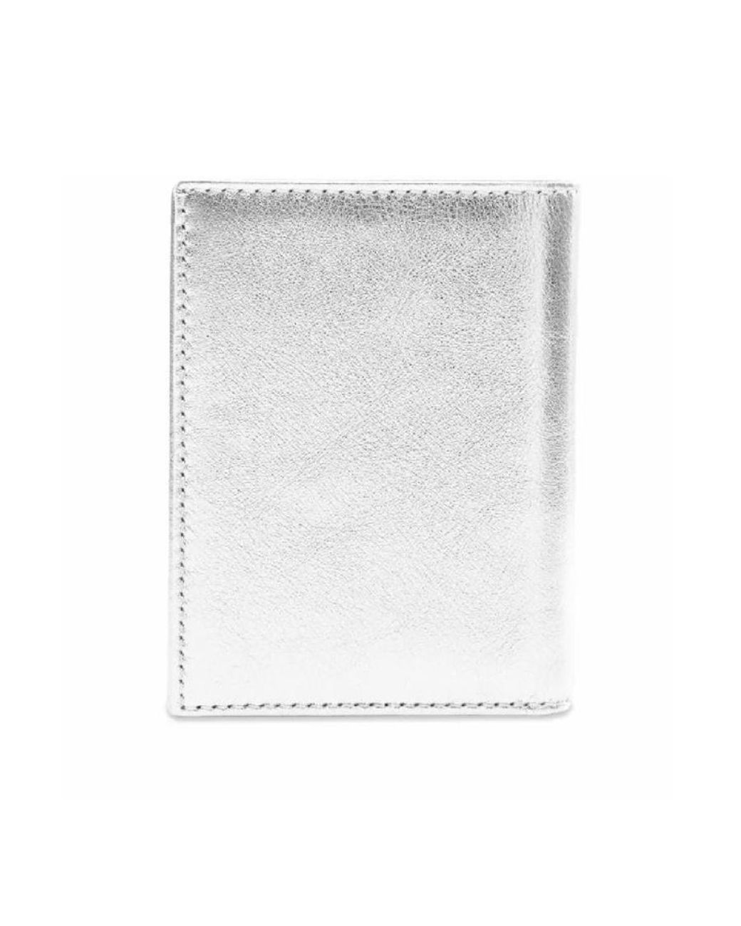 Comme des Garçons White Logo Wallet for men