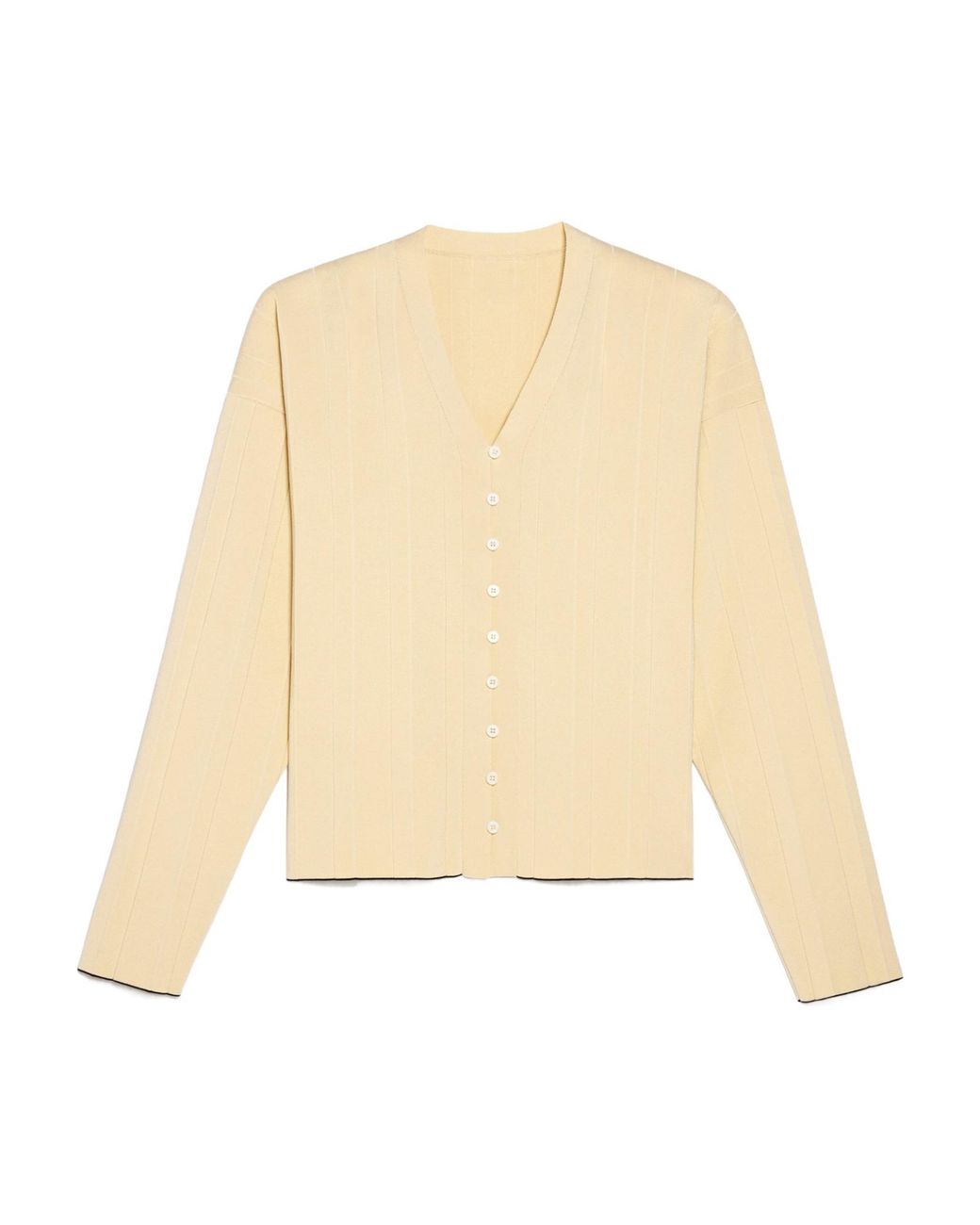 Jacquemus Natural Pleated Cardigan for men