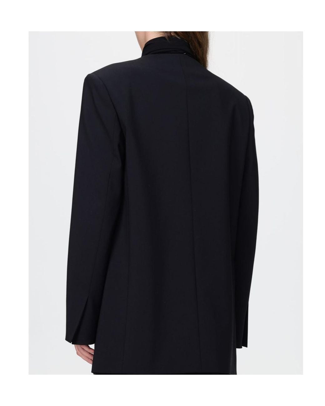 Alberta Ferretti Blue Double-Breasted Jacket