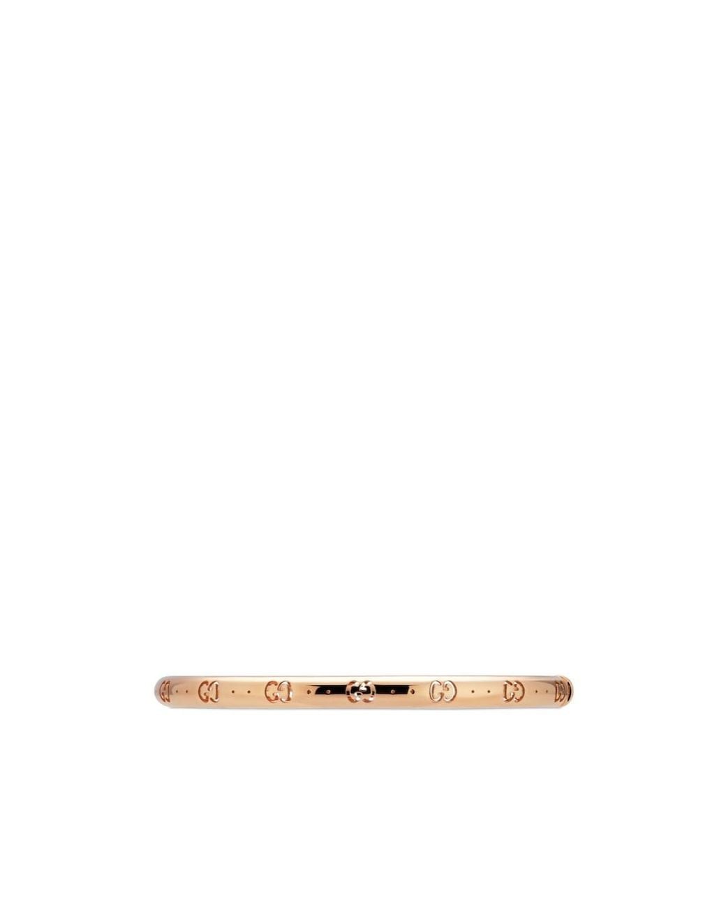 Gucci White Icon 18K Gg Bracelet
