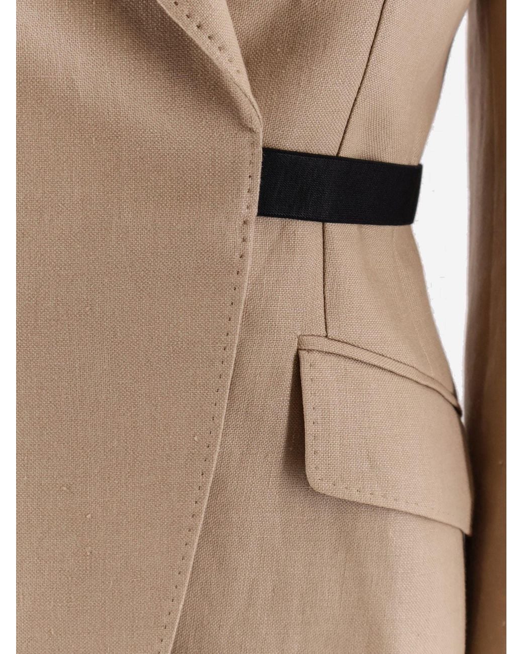 Max Mara Natural Fionda Tailored Blazer