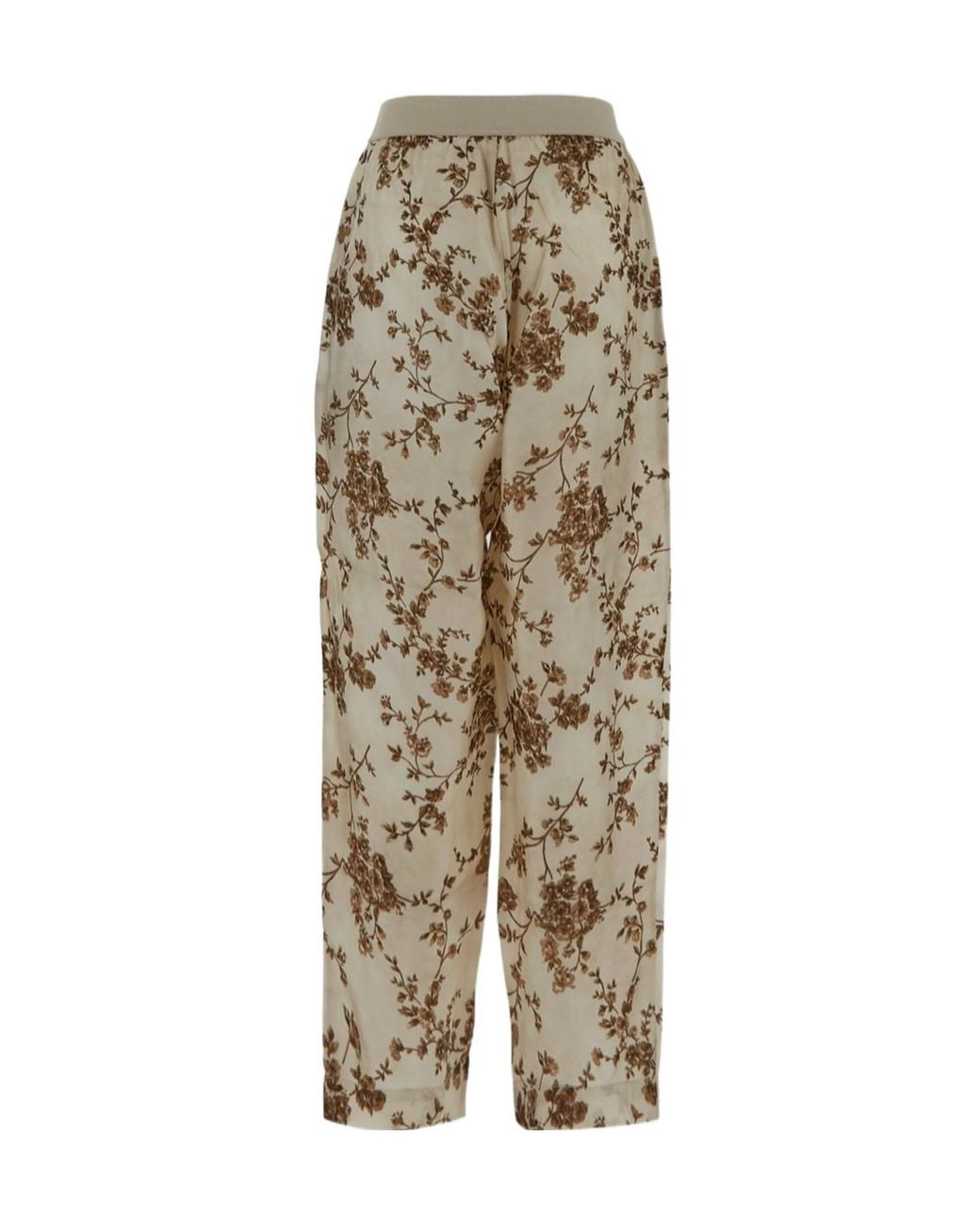 Uma Wang Natural Palmer Tapered-Leg Trousers