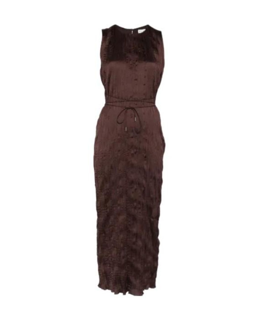 Staud Brown Mizu Maxi Dress
