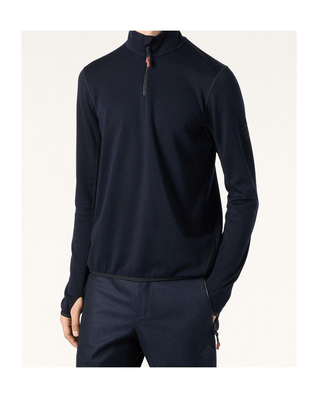 Loro Piana Blue Beaver Creek Sweater for men