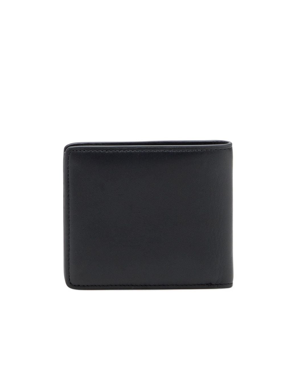DIESEL Black Logo Palque Bi-Fold Wallet for men