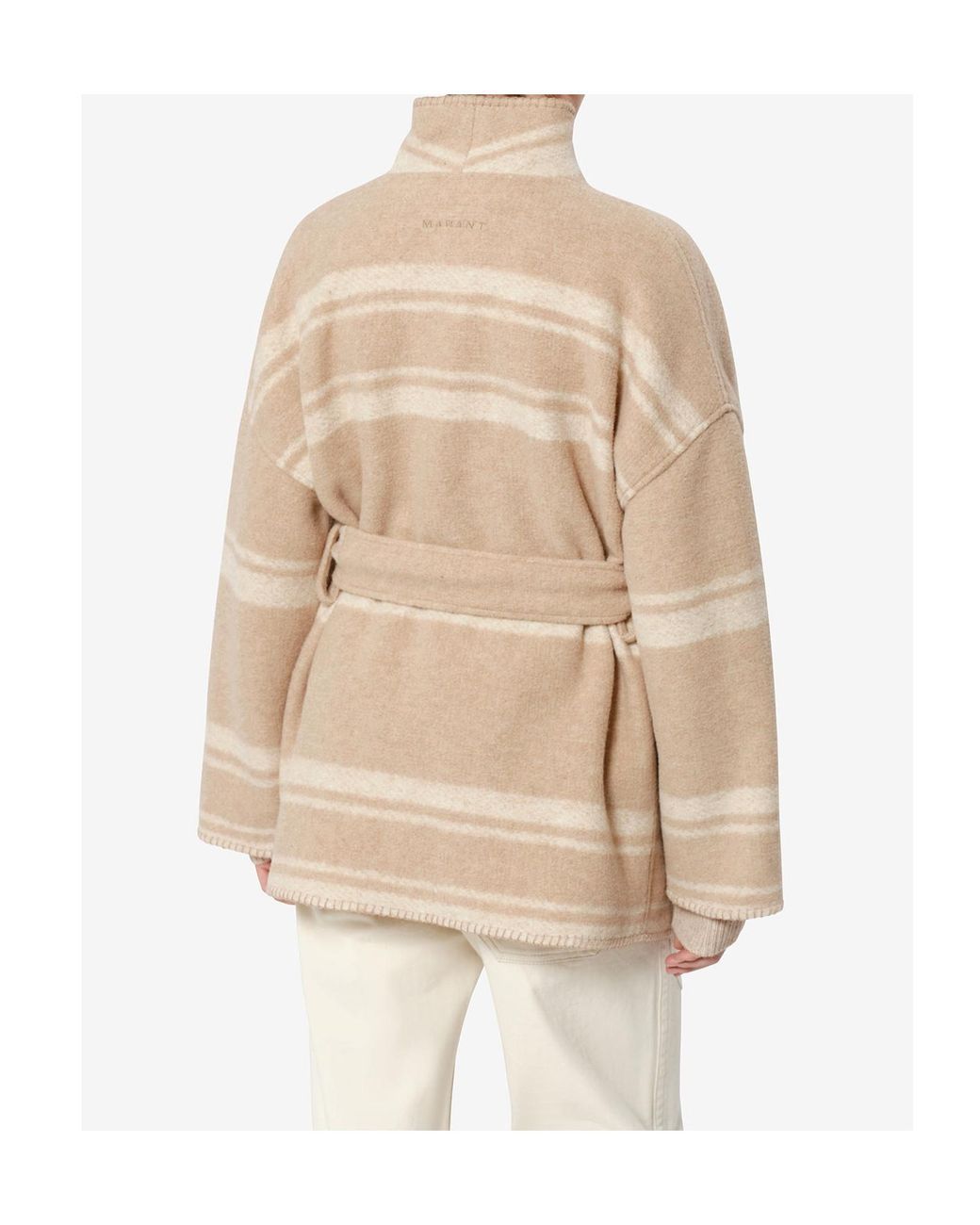 Isabel Marant Natural Brea Coat