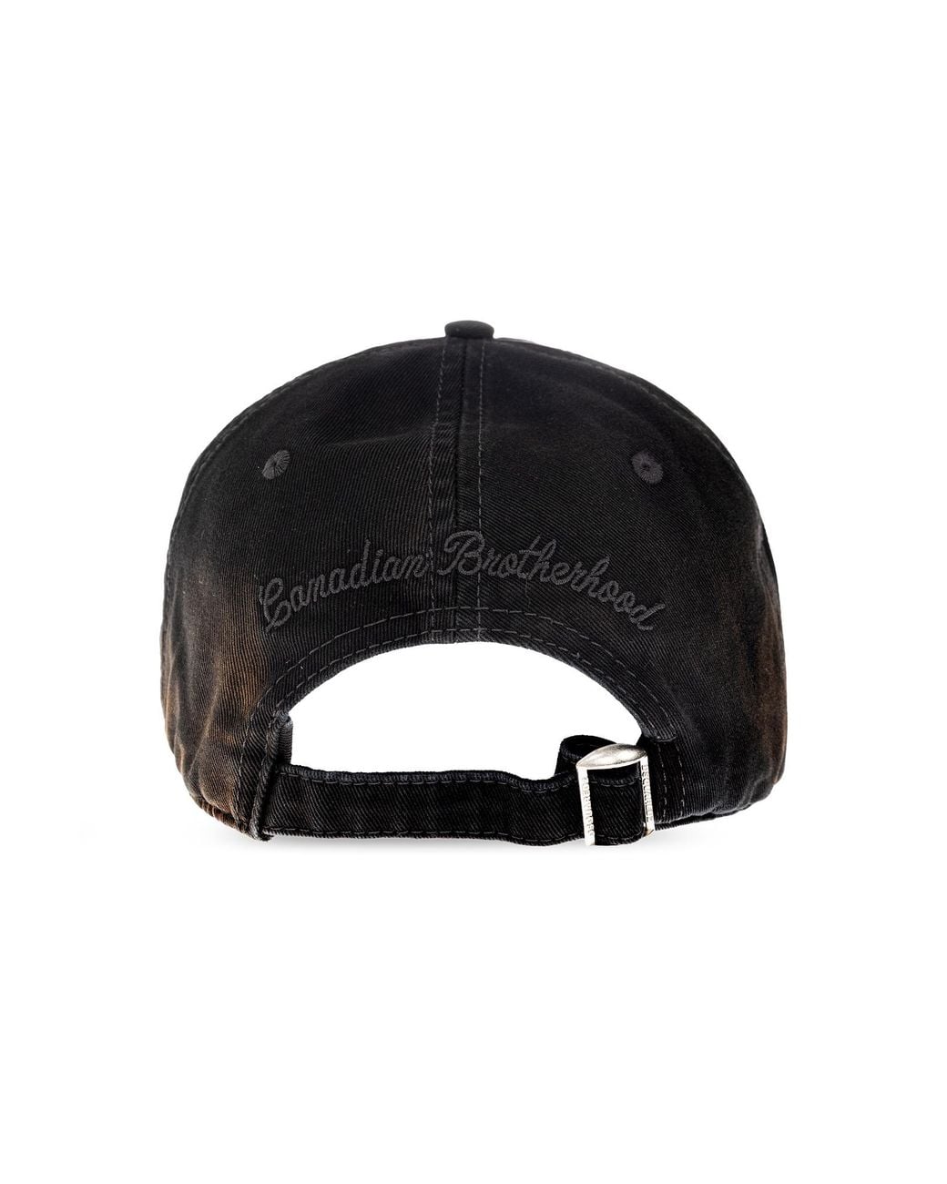 DSquared² Black Logo Hat for men