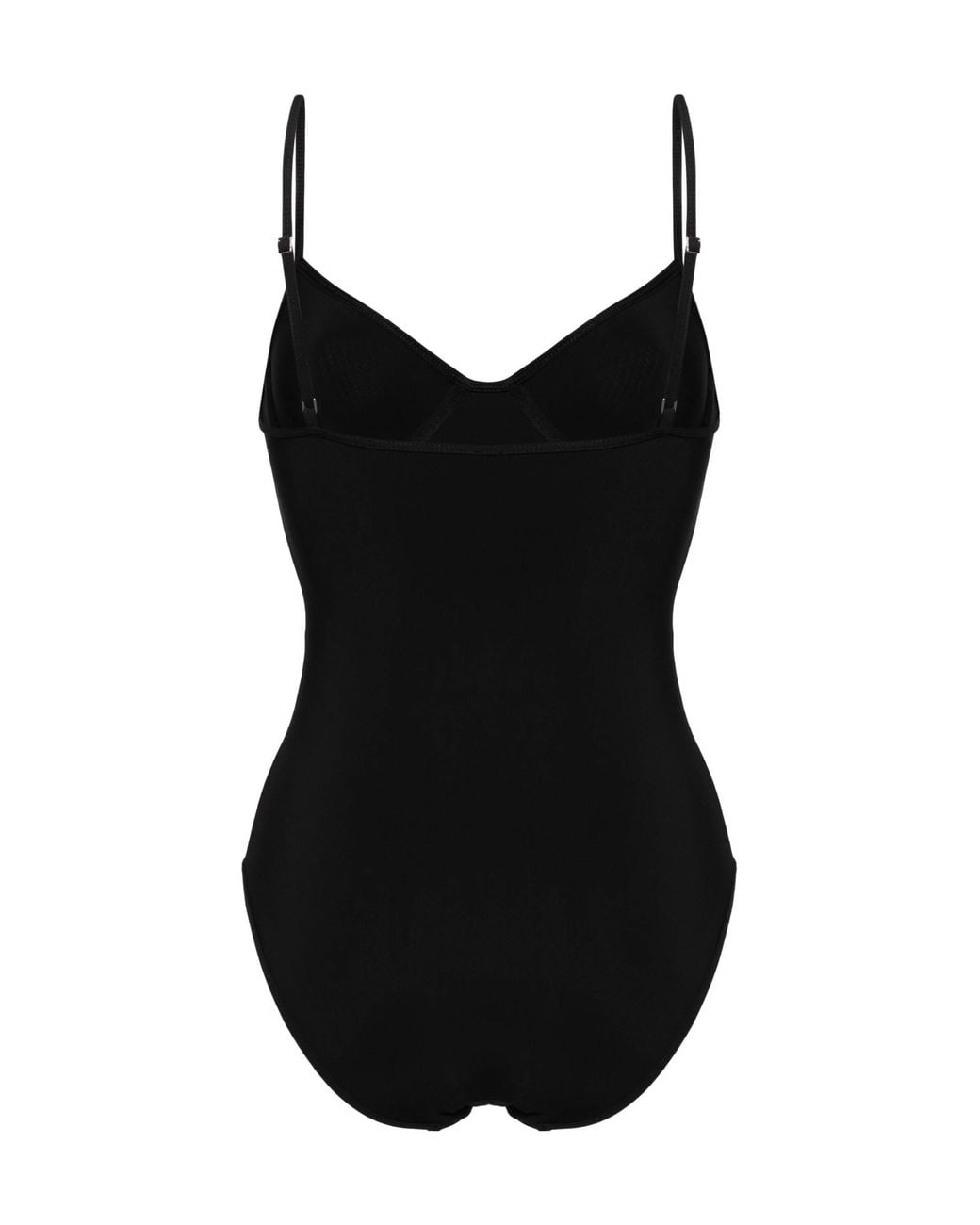 Totême Black Underwire Half-Cup Swimsuit