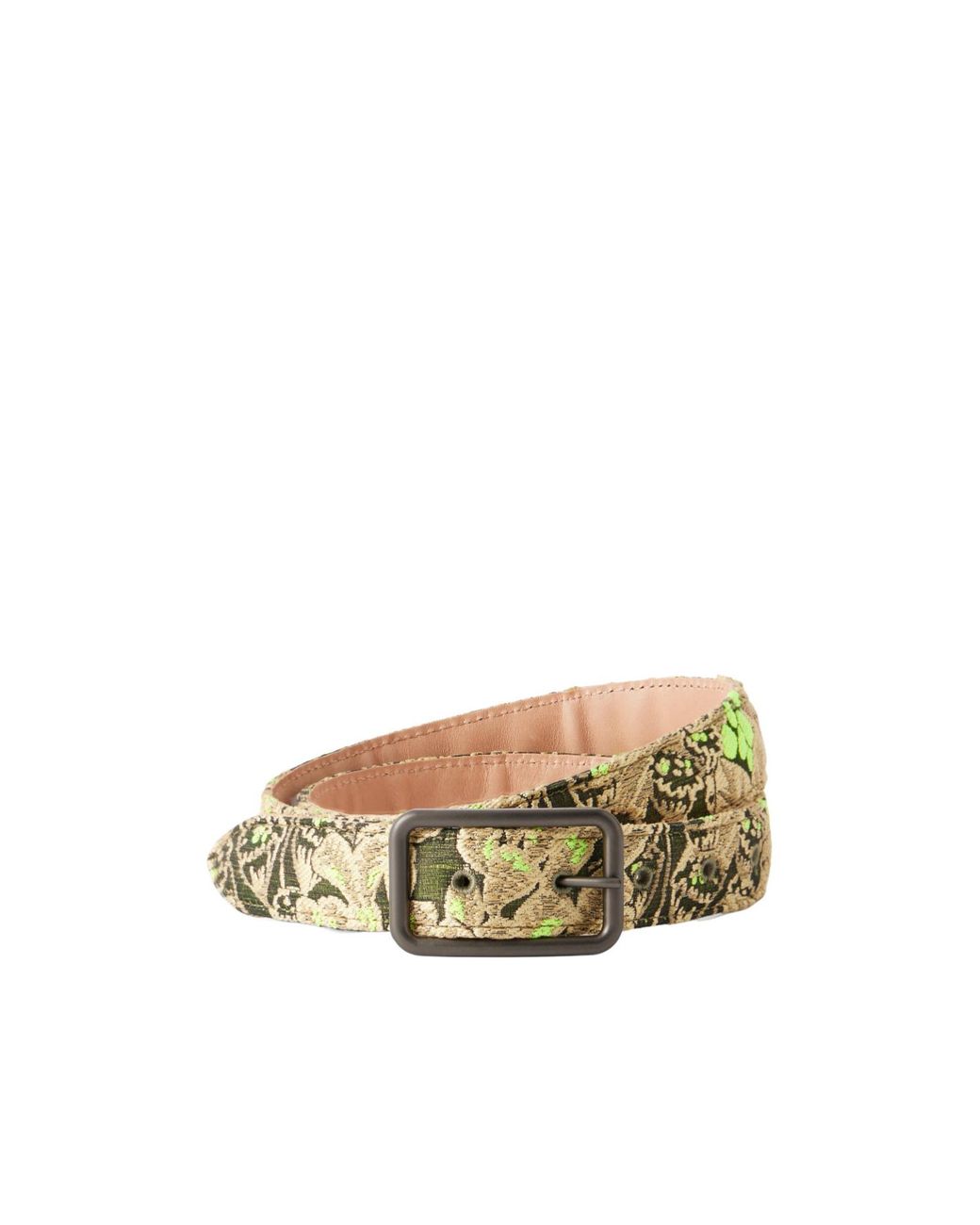 Dries Van Noten Multicolor Jacquard Belt