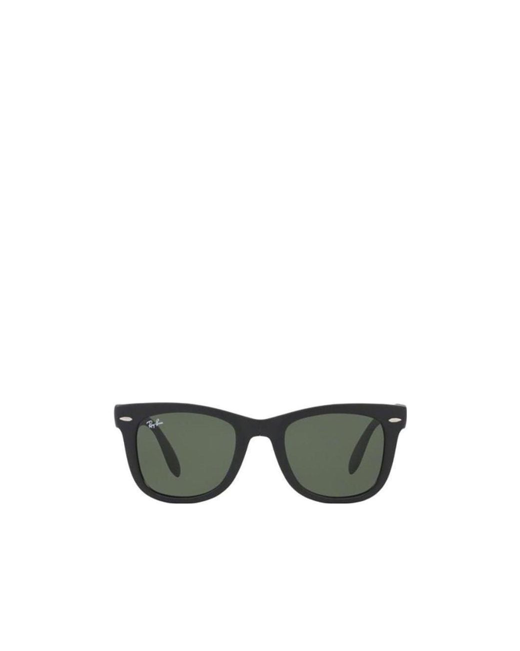 Ray-Ban Green Wayfarer Folding Classic Square Frame Sunglasses for men
