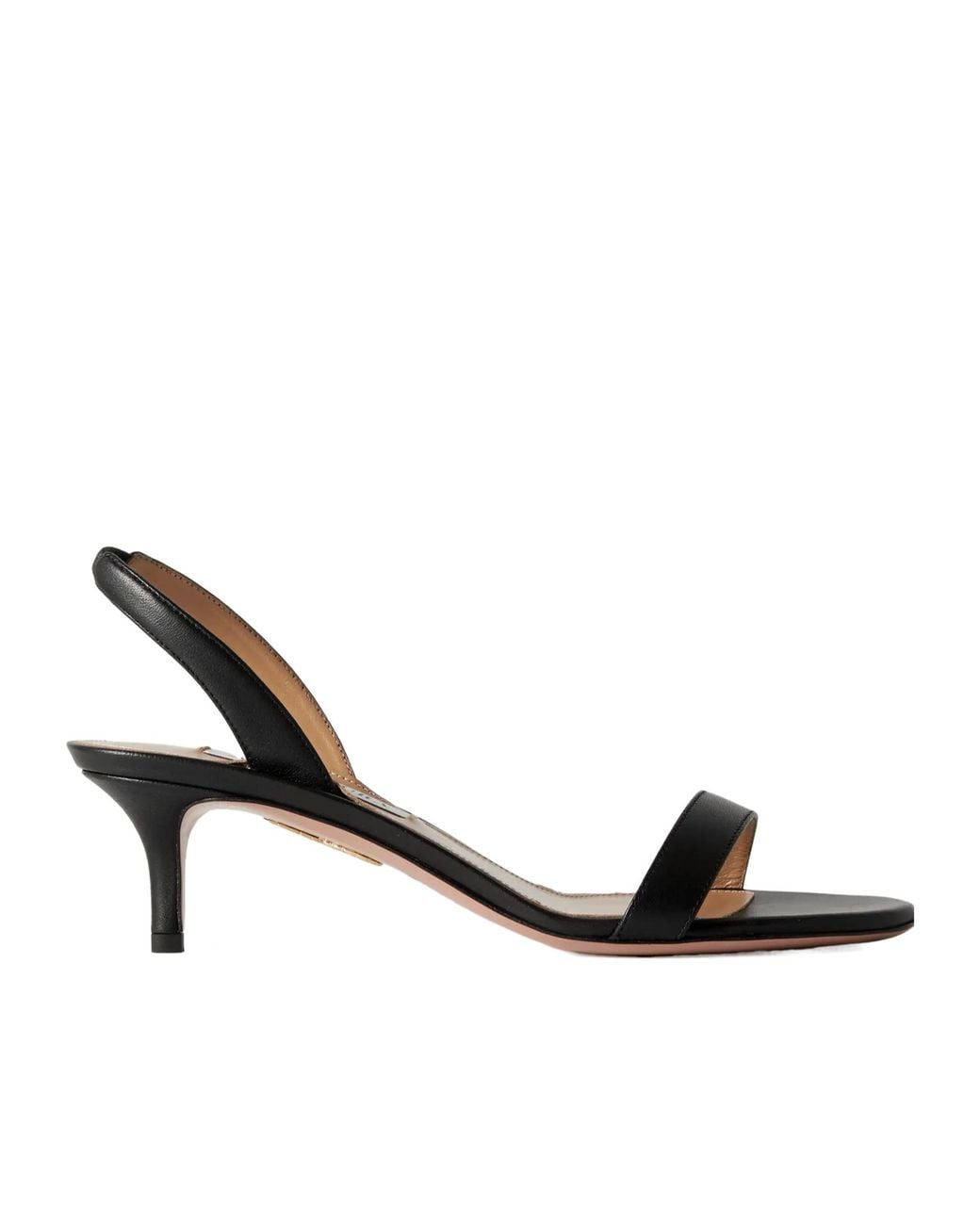 Aquazzura Metallic Strapup Highheel Sandals