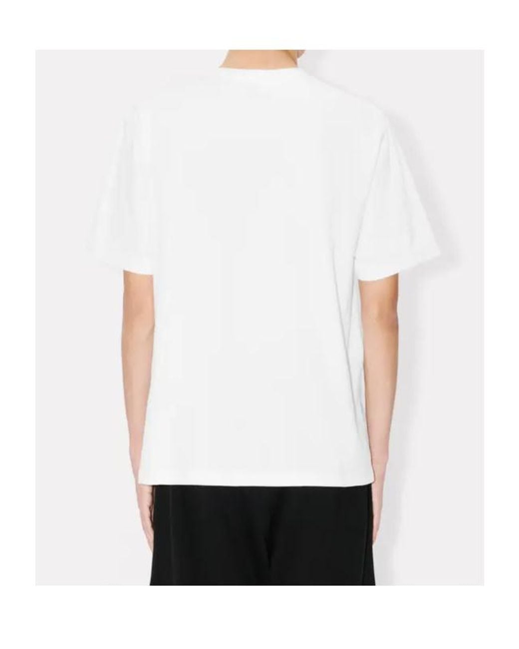 KENZO White 'Lunar New Year' Embroidered T-Shirt for men