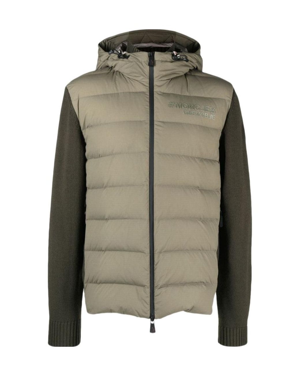 Moncler Green Long-Sleeved Sweater for men