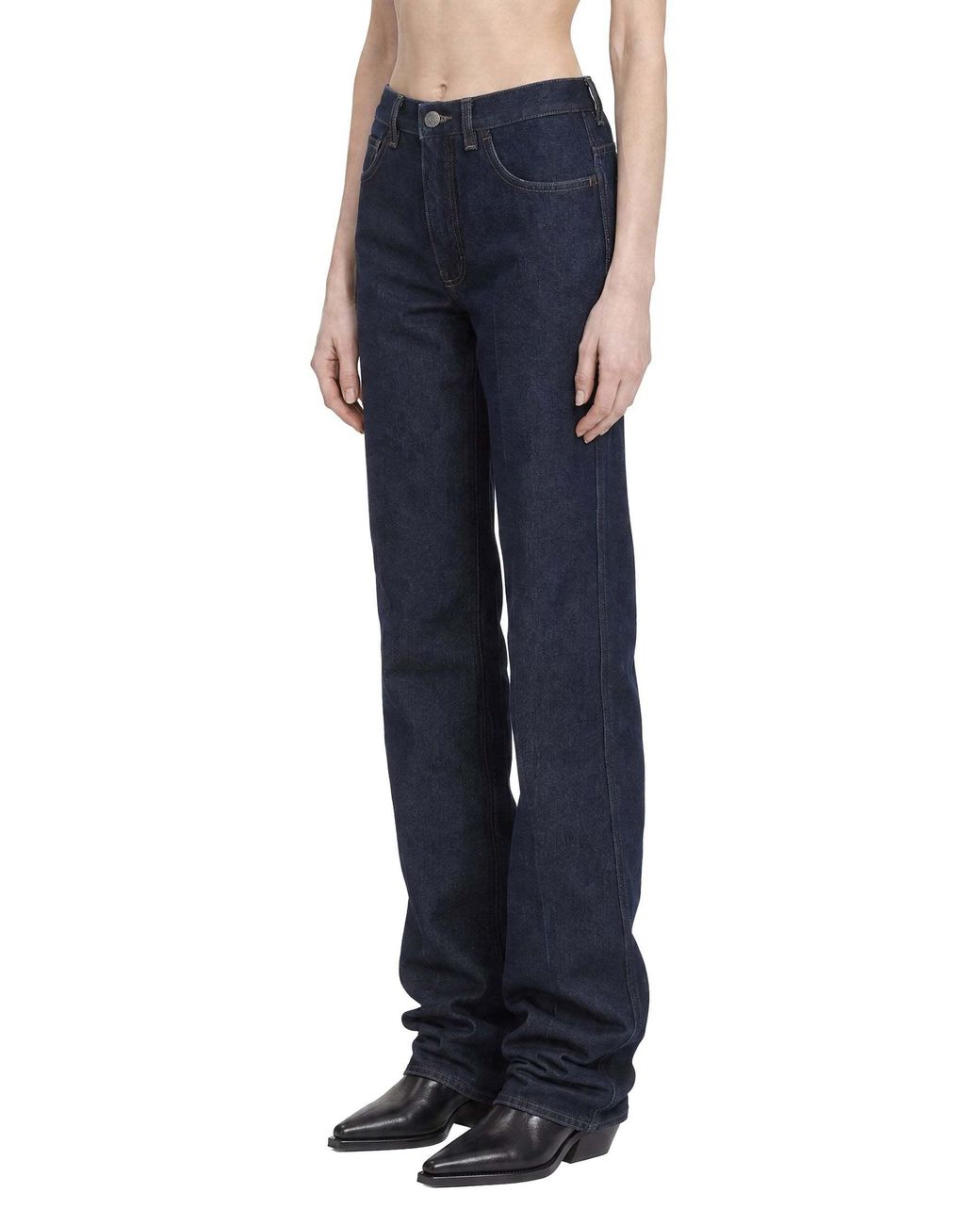 Calvin Klein Blue Straight-Leg Jeans