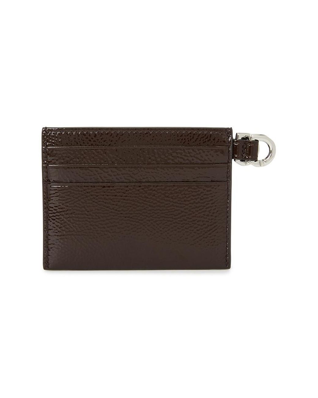 Givenchy Brown Logo Card Holder