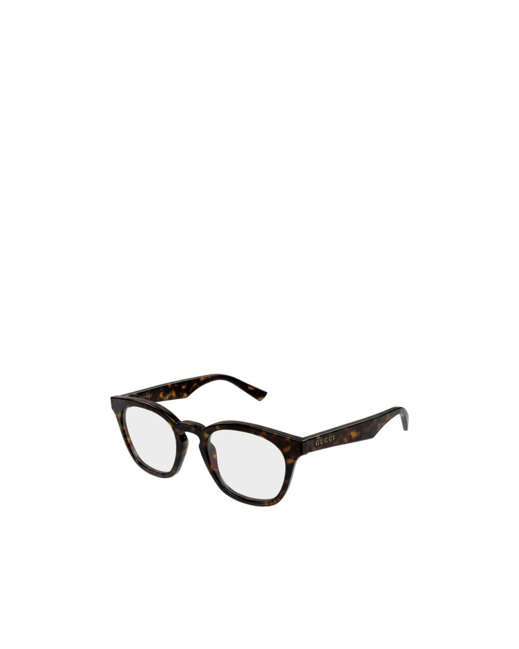Gucci White Panthos Eyeglasses for men