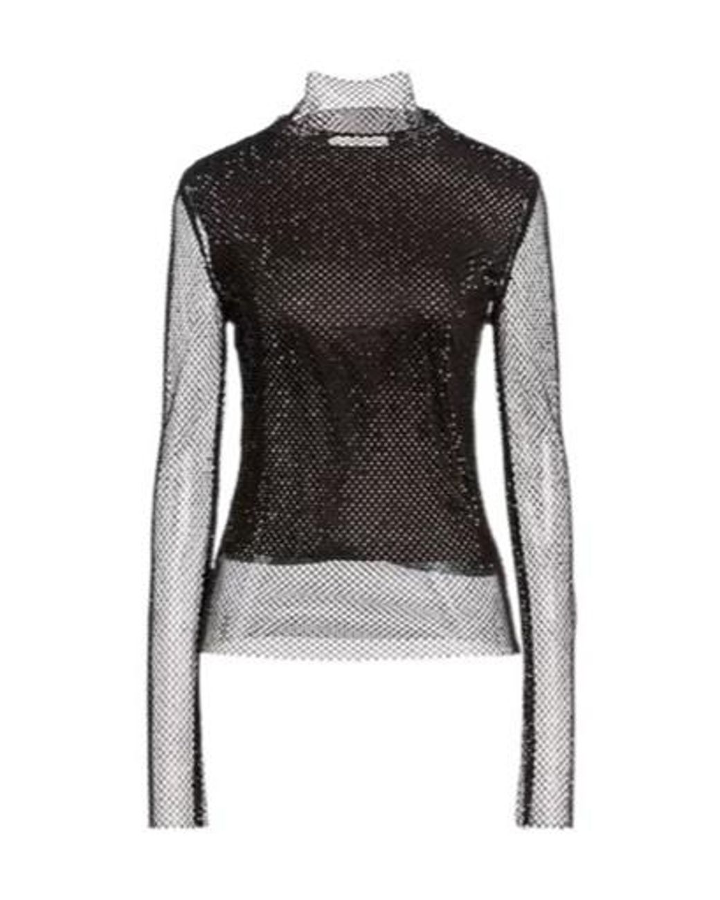 Sportmax Black Casual Mesh Top