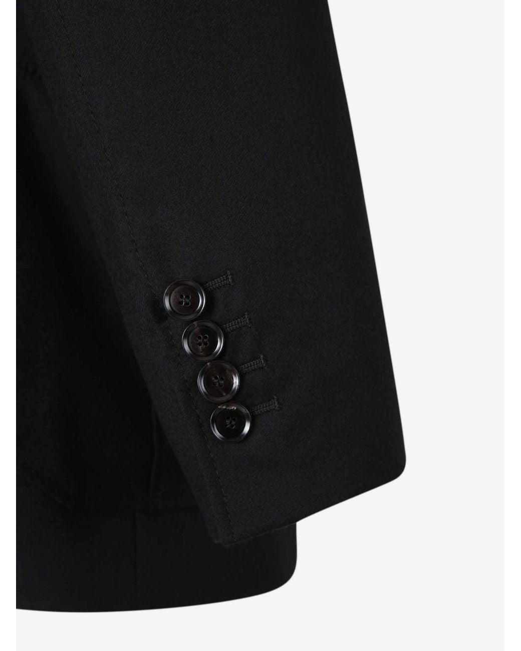 Brioni Black Wool Blazer for men