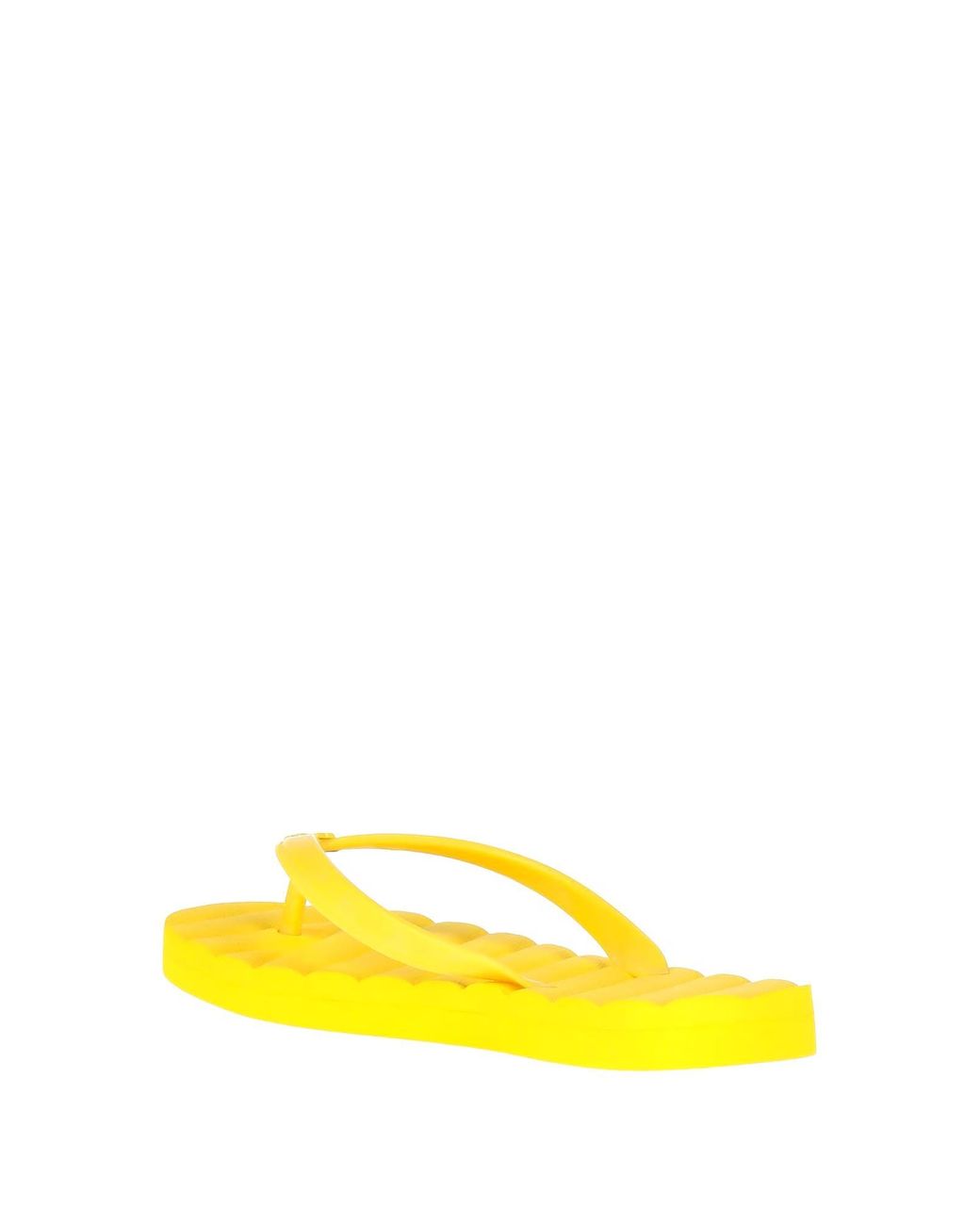 Tory Burch Yellow Minimalist Comfortable Non-Slip Flip-Flops