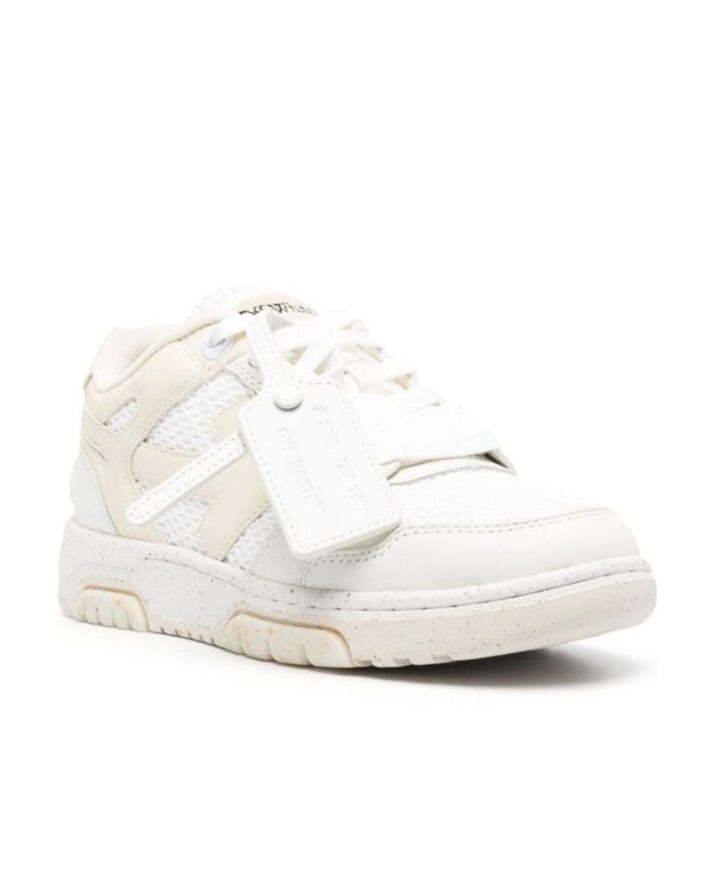 Off-White c/o Virgil Abloh White Out Of Office Low-top Sneakers