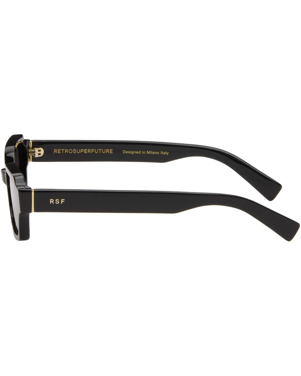 Retrosuperfuture White Carino Rectangle-Frame Sunglasses for men
