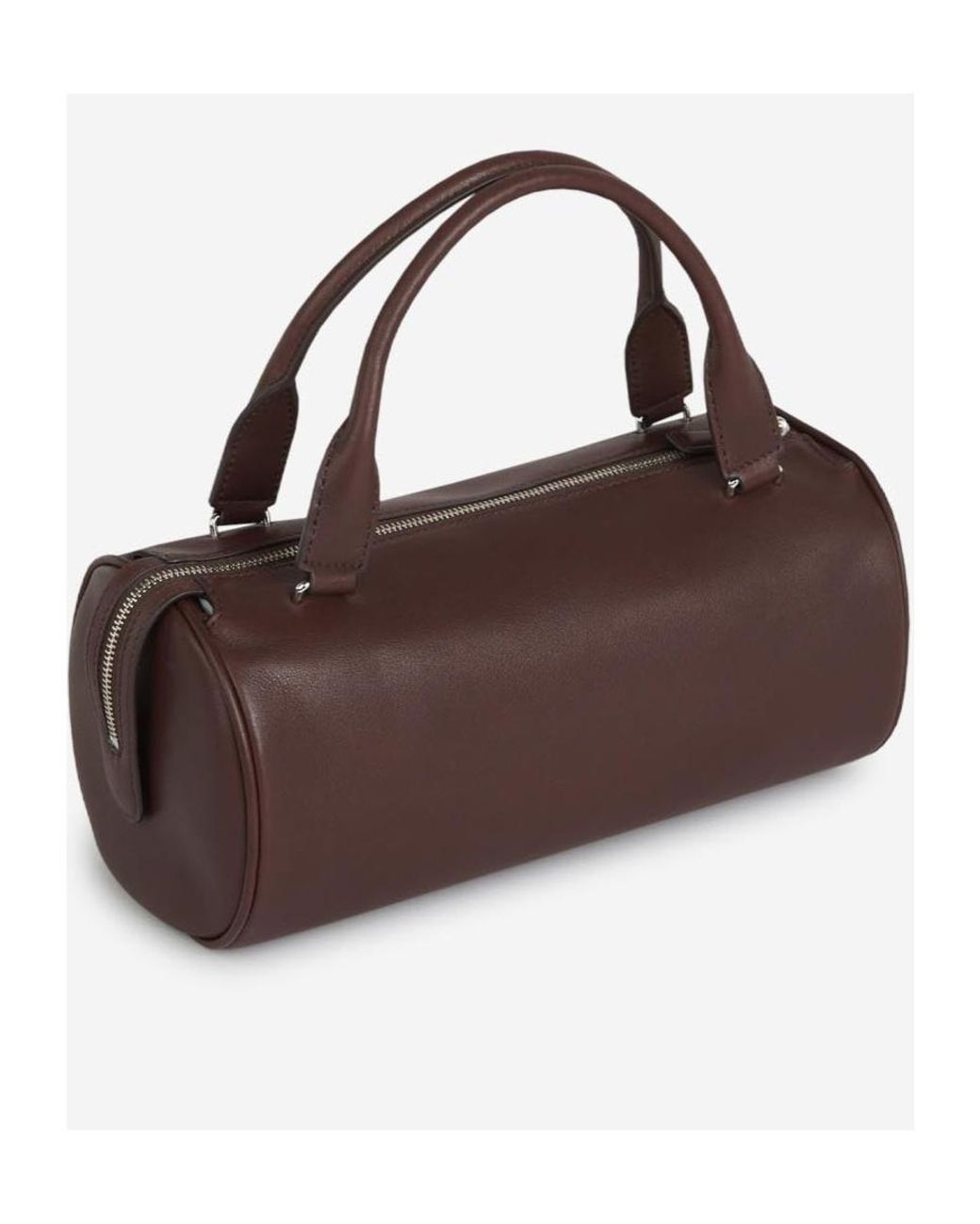 The Row Brown Edith Zip-Up Tote Bag