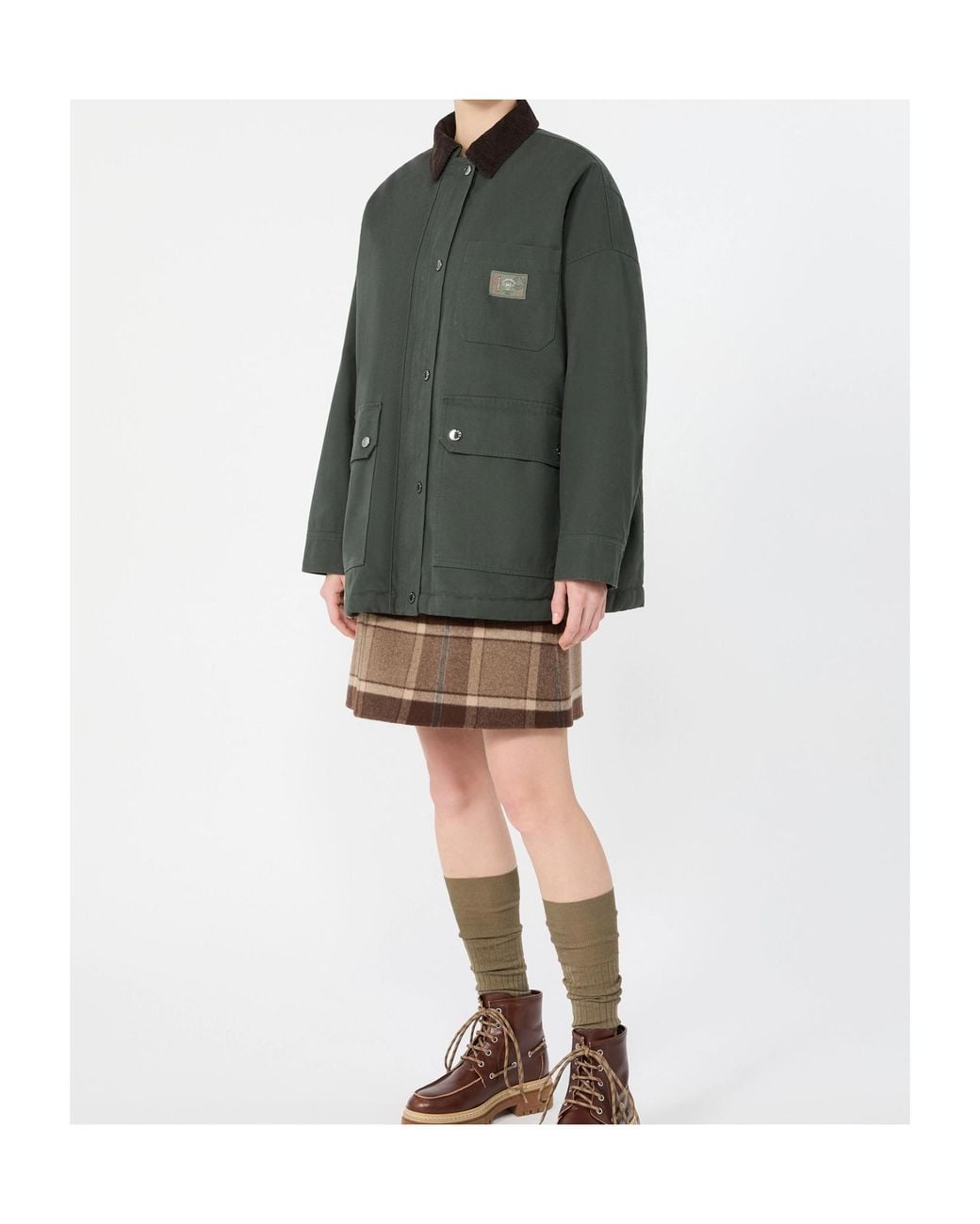 Weekend by Maxmara Black Cotton Canvas Jacket