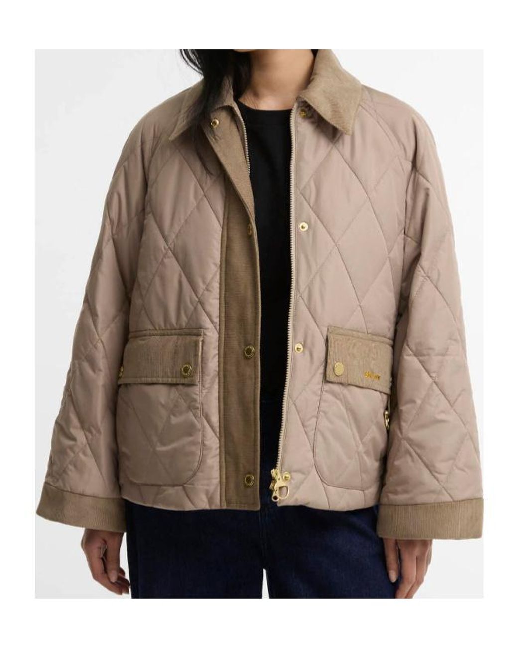Barbour Brown Kilnwick Quilted Jacket