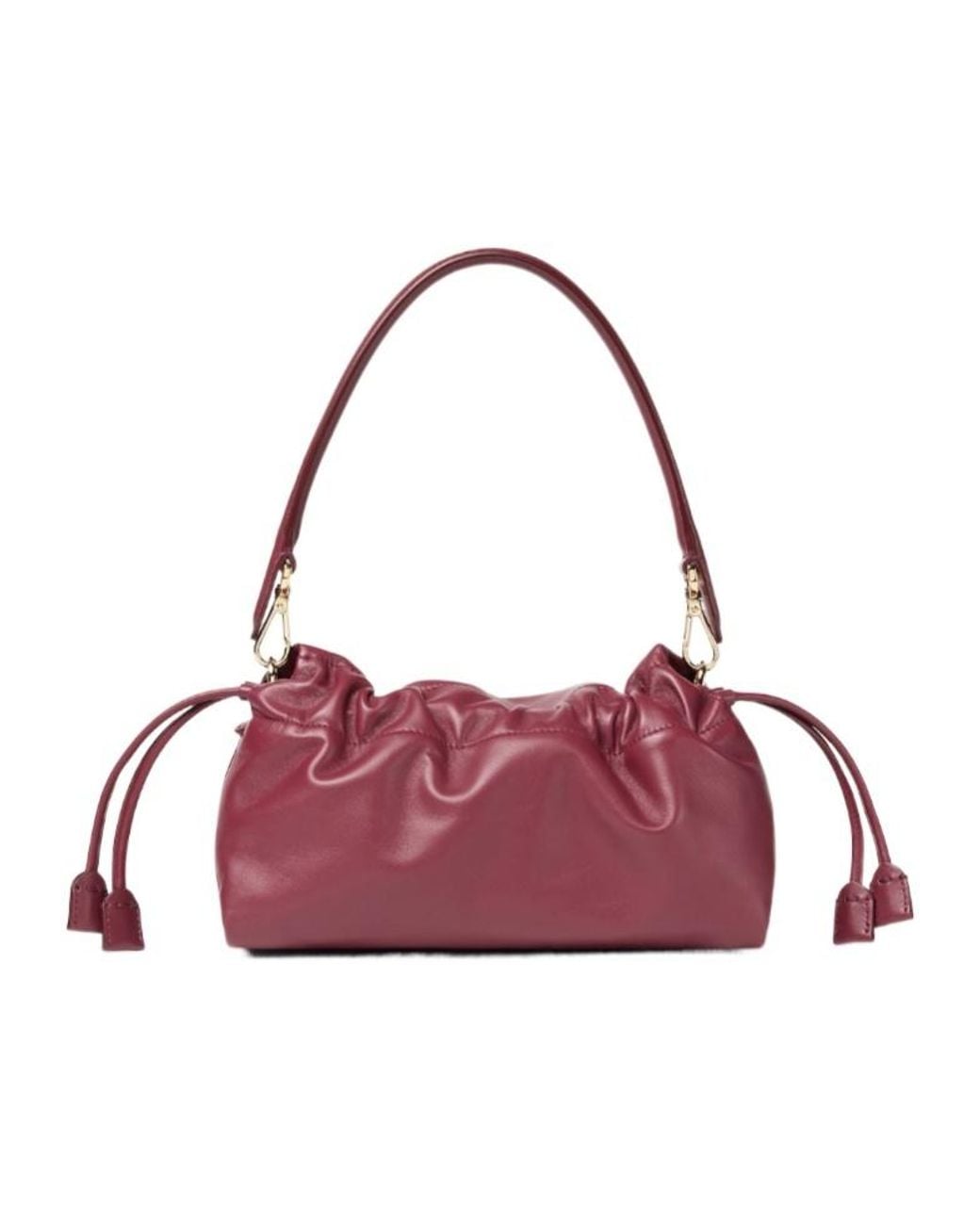 Fendi Purple Baguette Flap Shoulder Bag