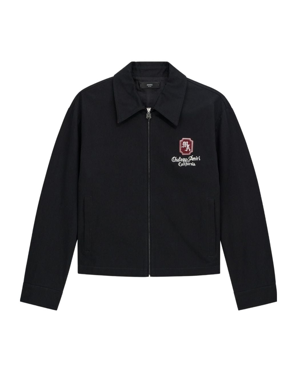 Amiri Blue Zipped Long Sleeved Jacket for men