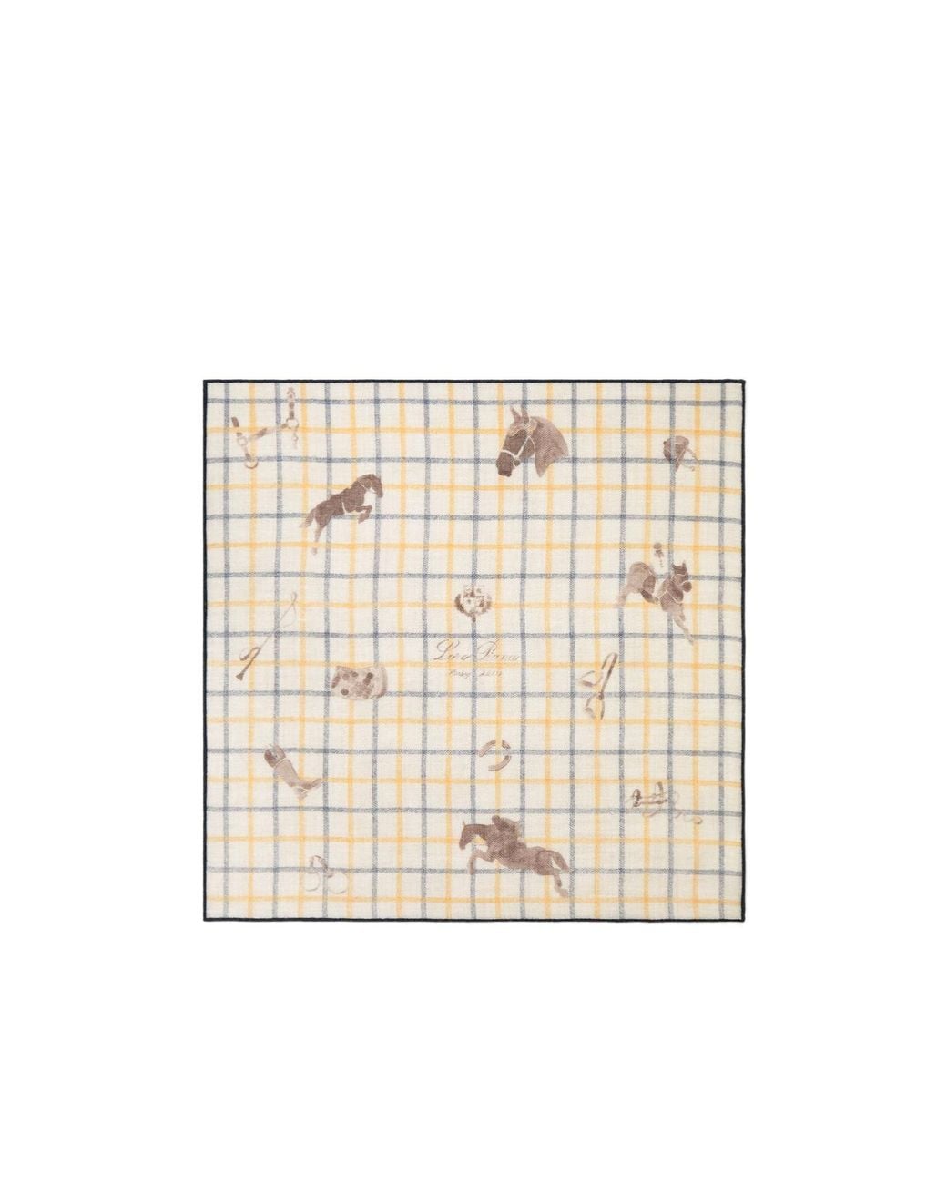 Loro Piana Natural Horsey Foulard 60 X 60 for men