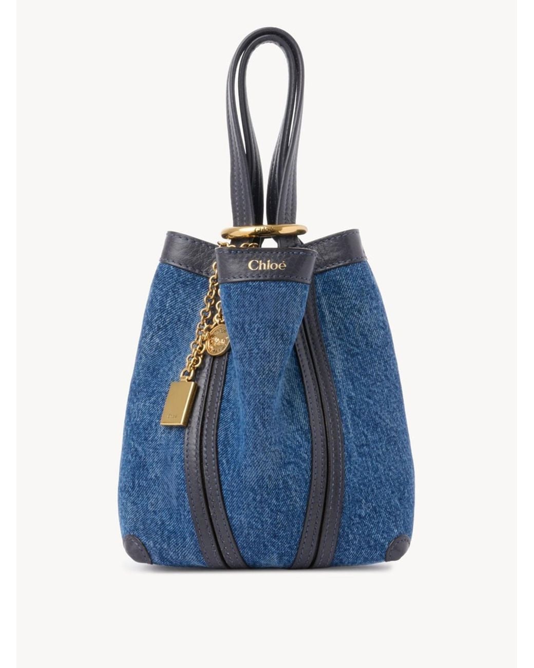 Chloé Blue Spin Shoulder Bag