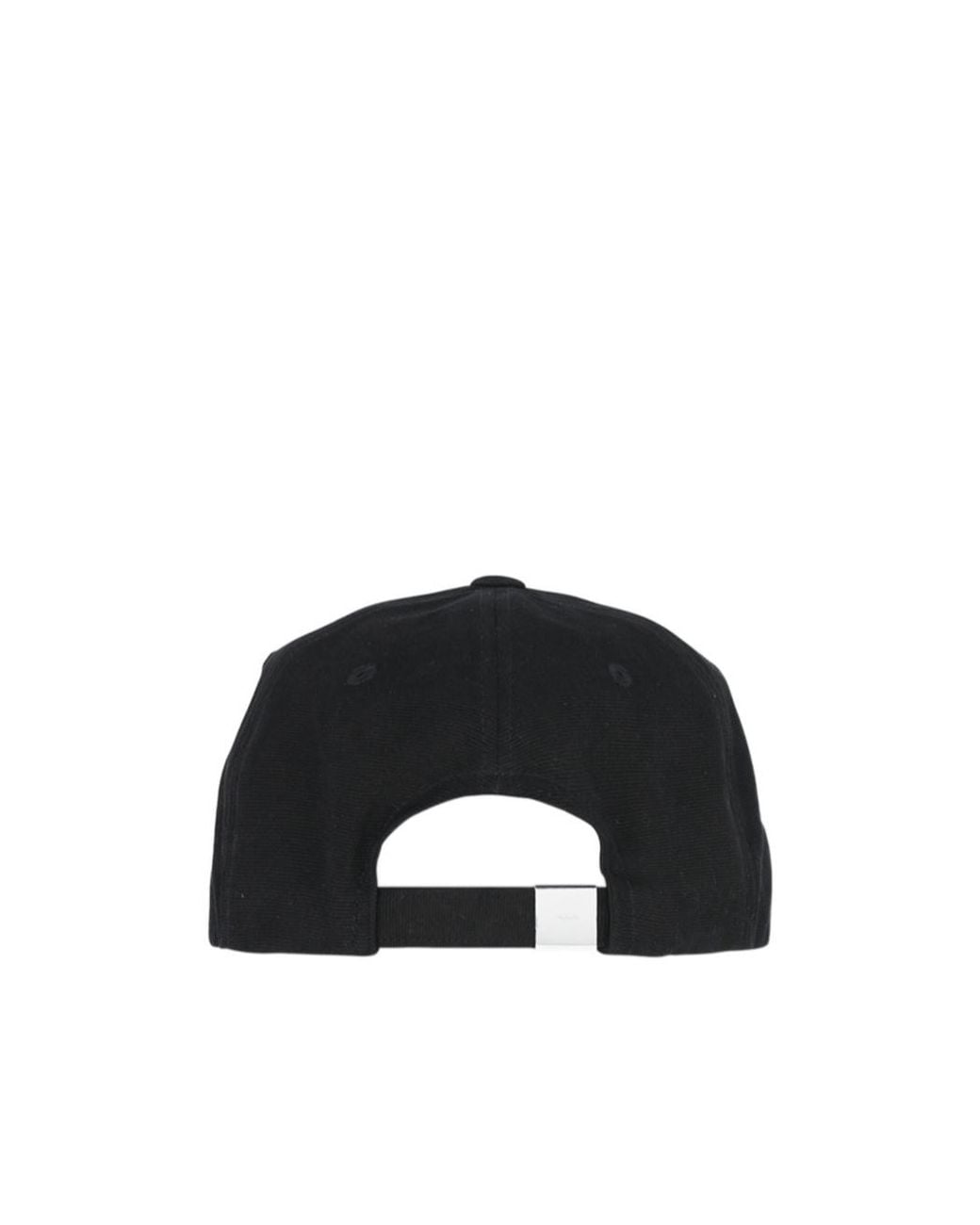 we11done Black Logo Wire Cap for men