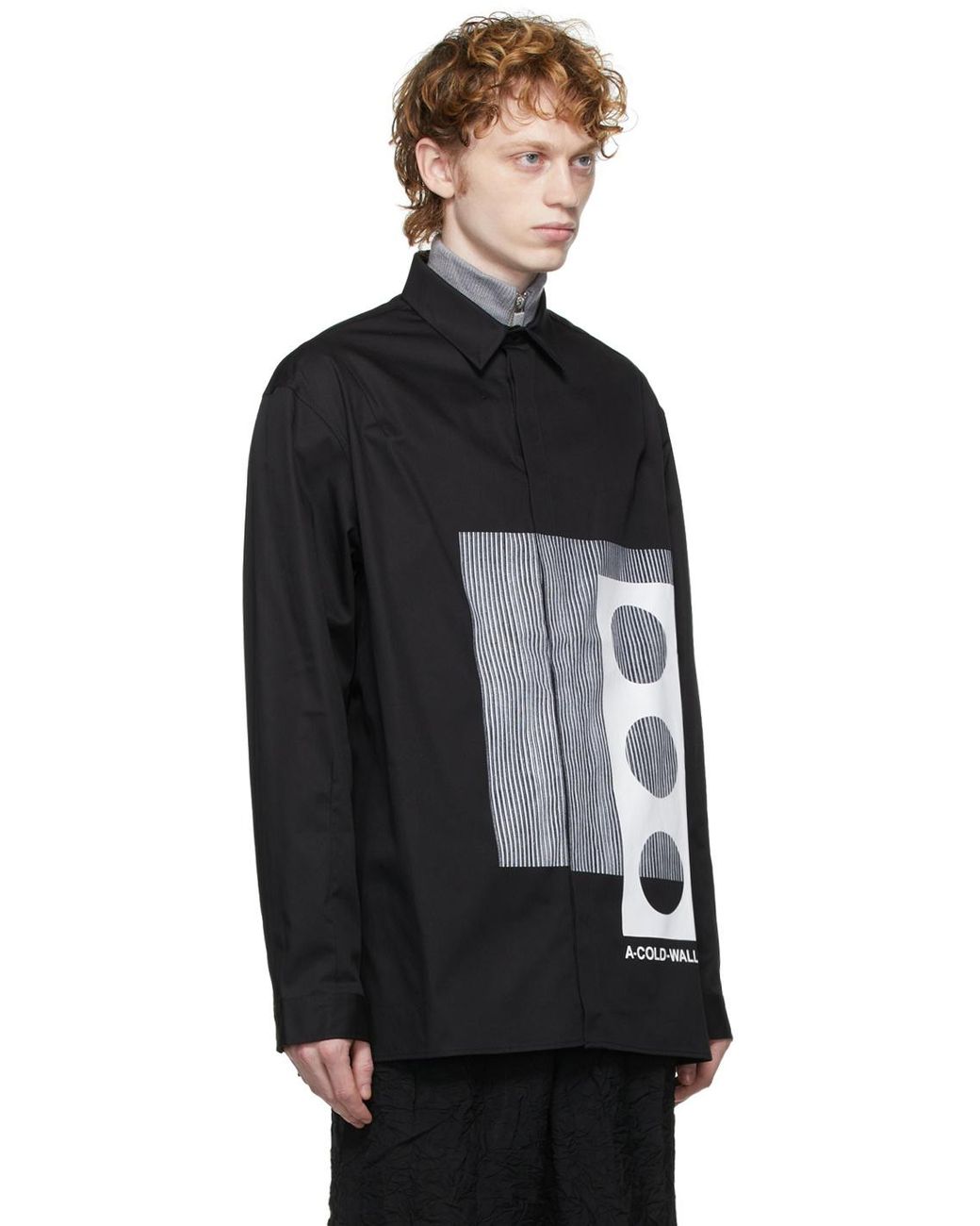 A_COLD_WALL* Black Logo Shirt for men