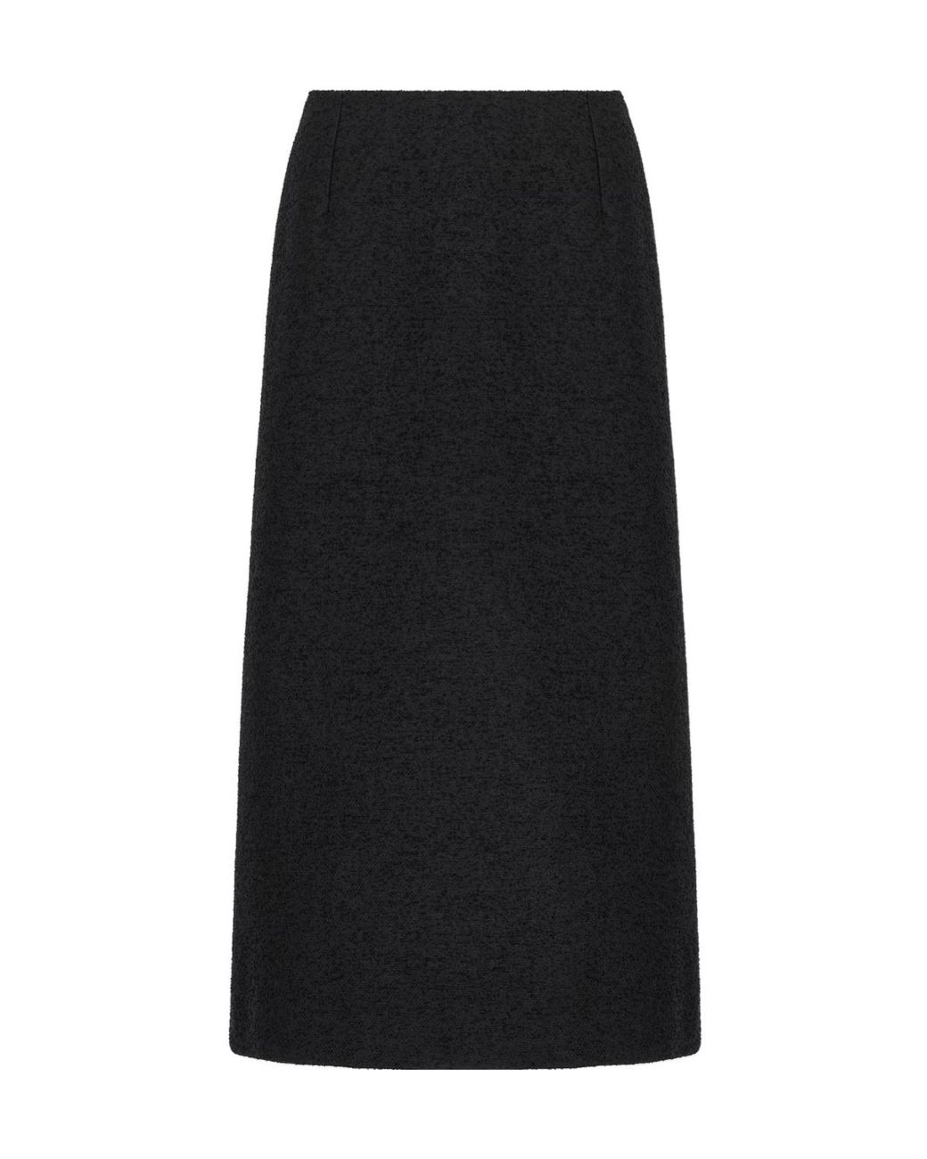 Dior Black Mid-Length Flared Skirt