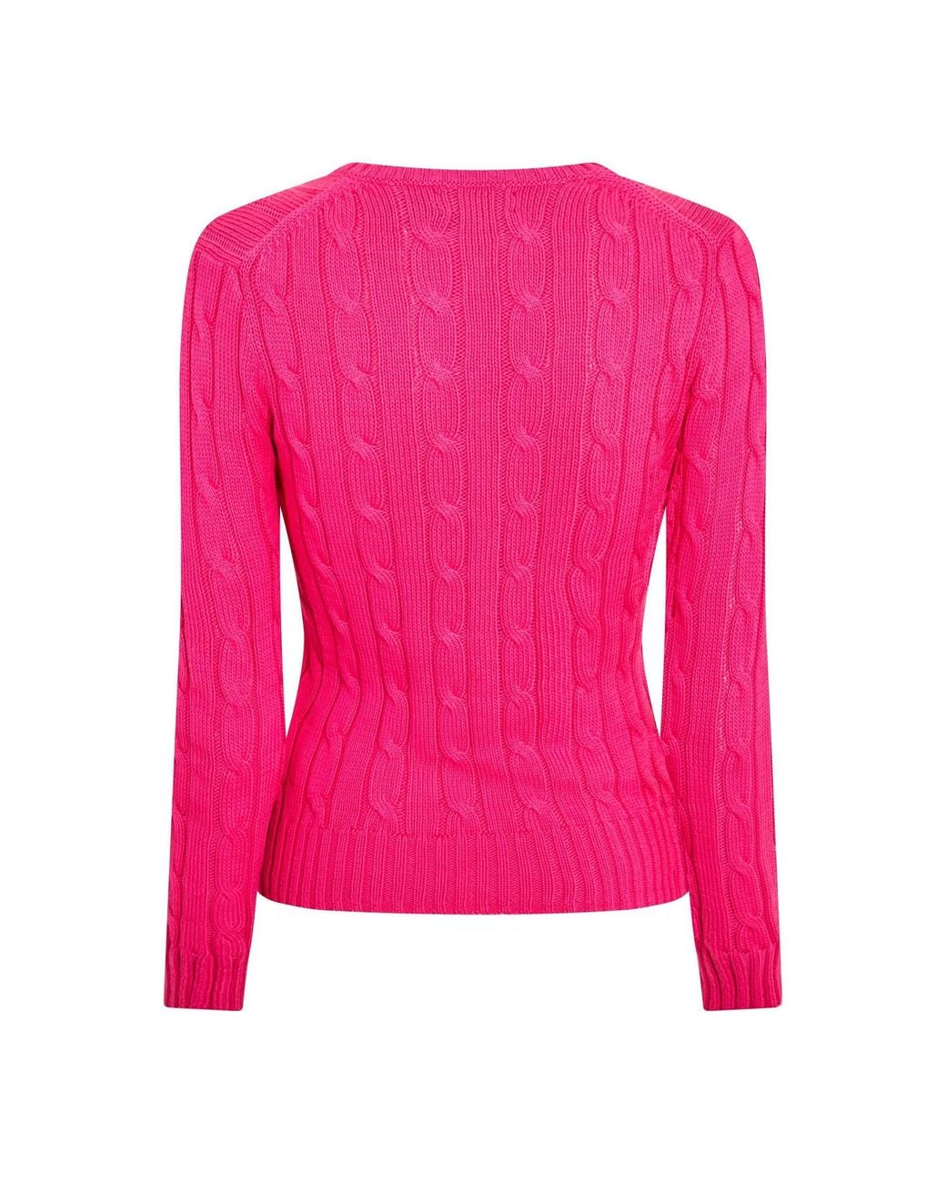 Polo Ralph Lauren Pink Cable Knit Sweater