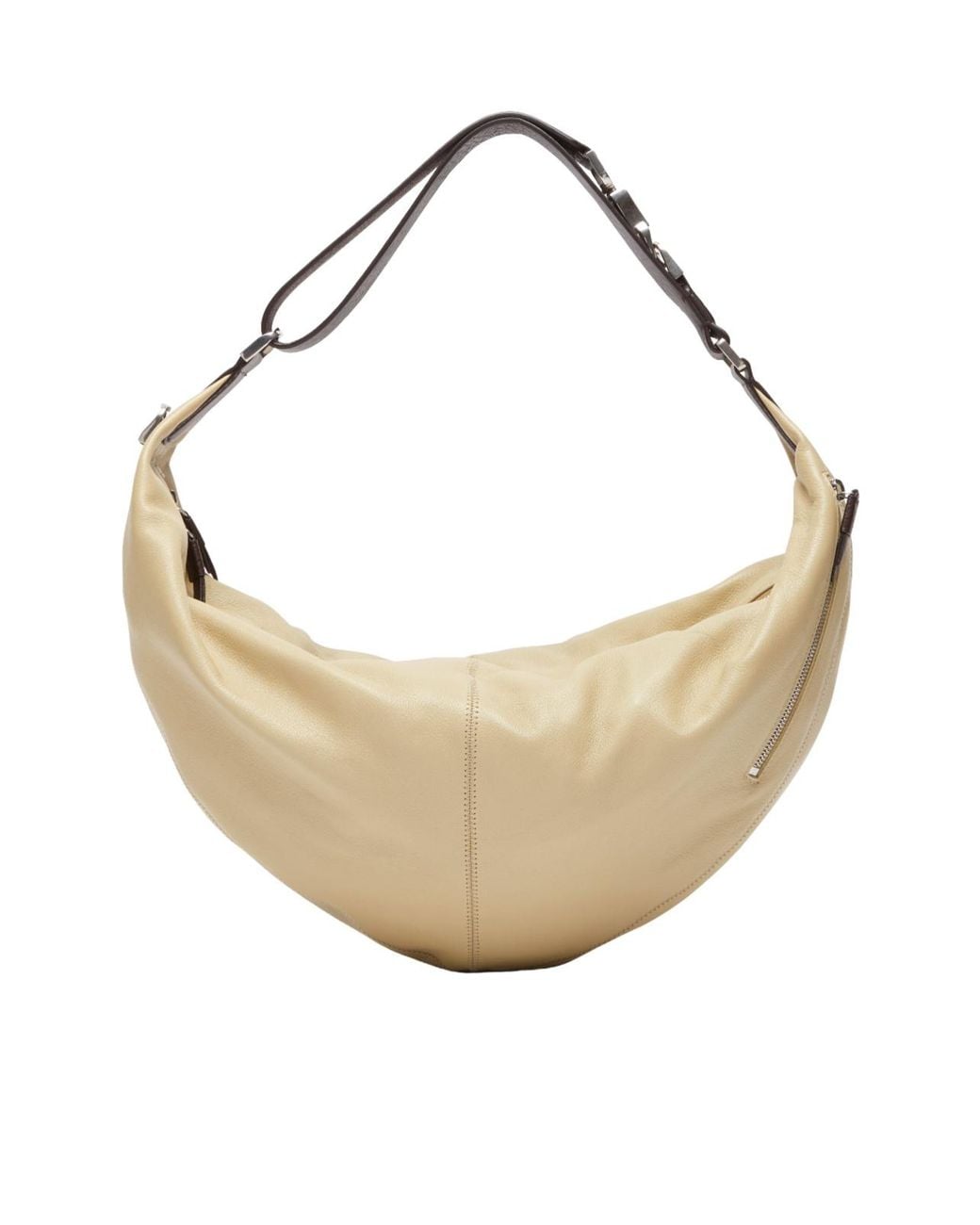 Lemaire White Solid Color Shoulder Bag