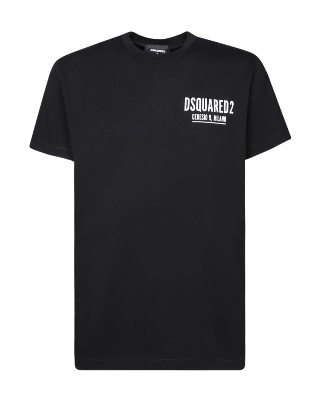 DSquared² Black Ceresio 9 Cool T-Shirt for men