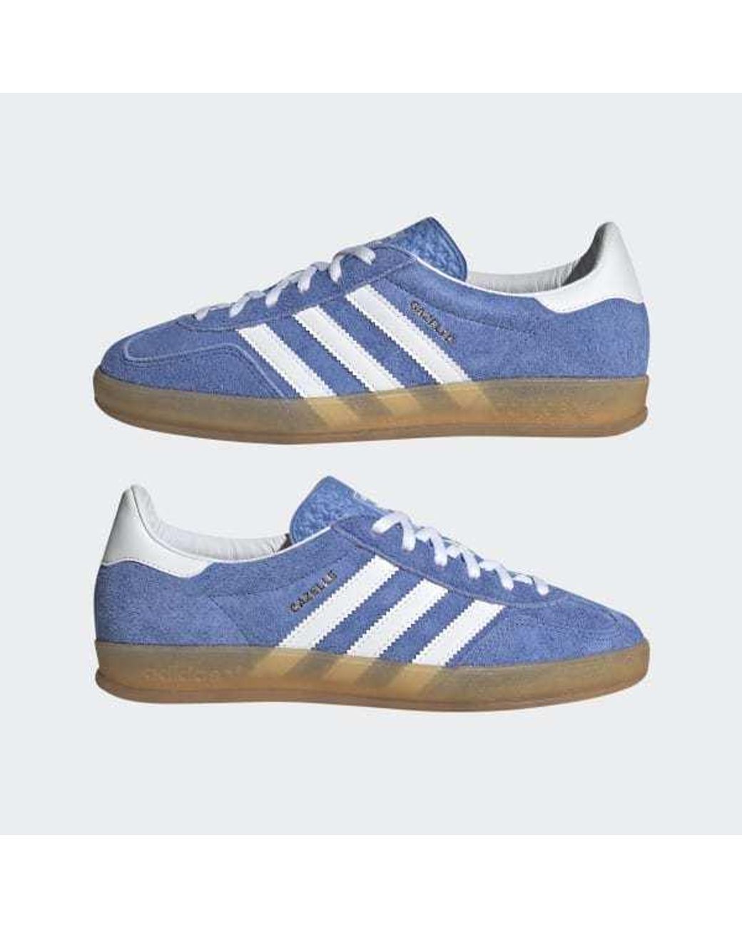 Adidas Originals Blue Gazelle Indoor Low-Top Sneakers