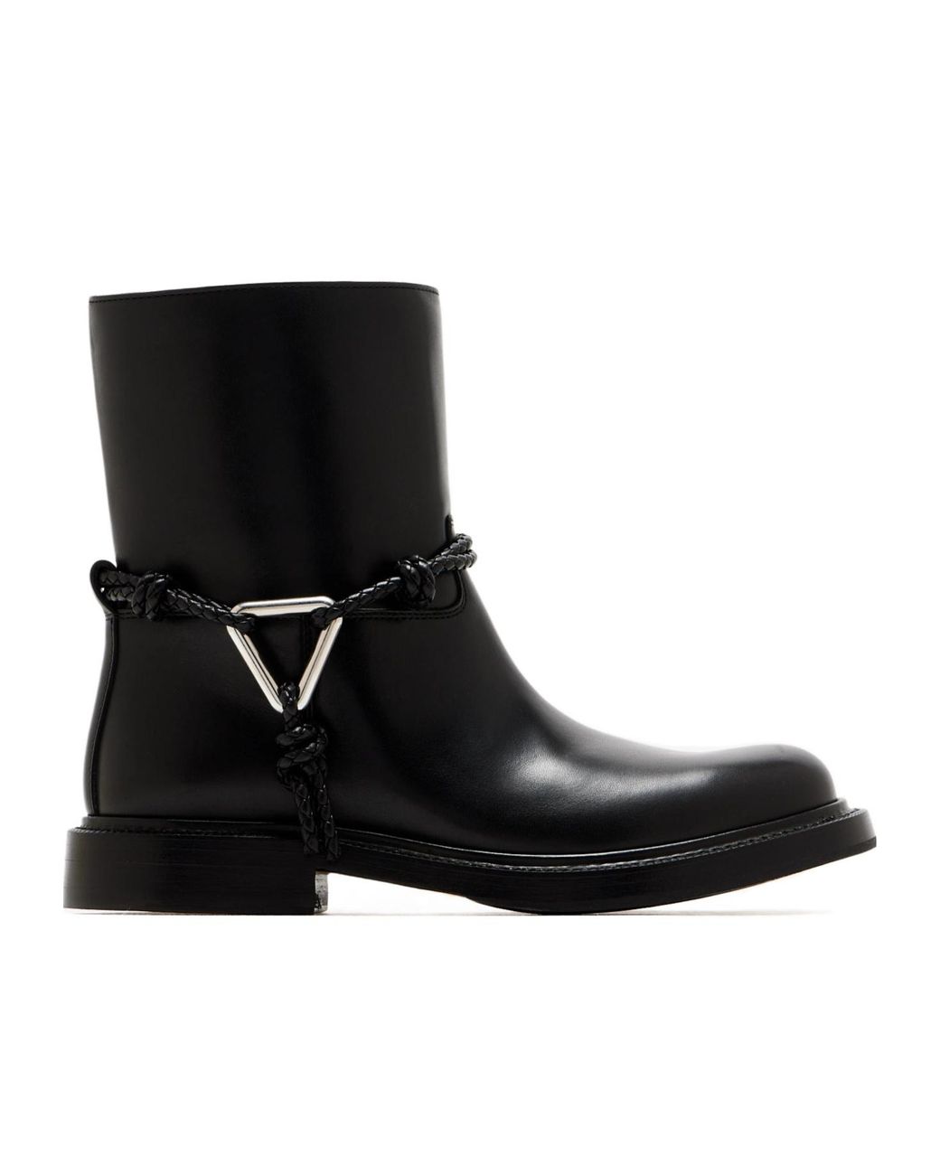 Bottega Veneta Black James Ankle Boots