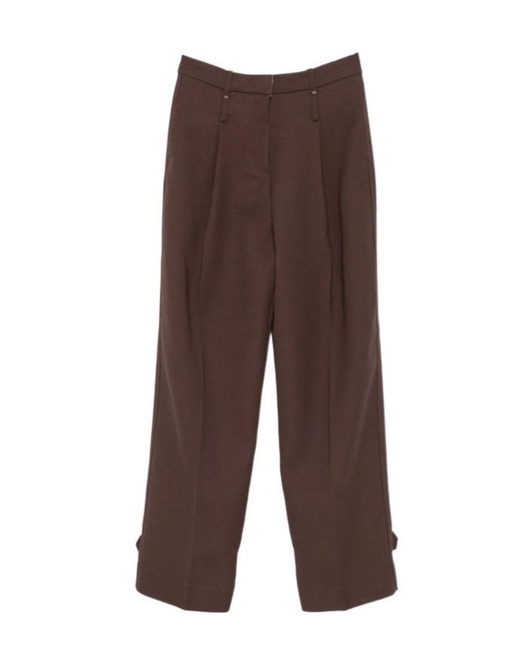 Stine Goya Brown Pleated Trousers