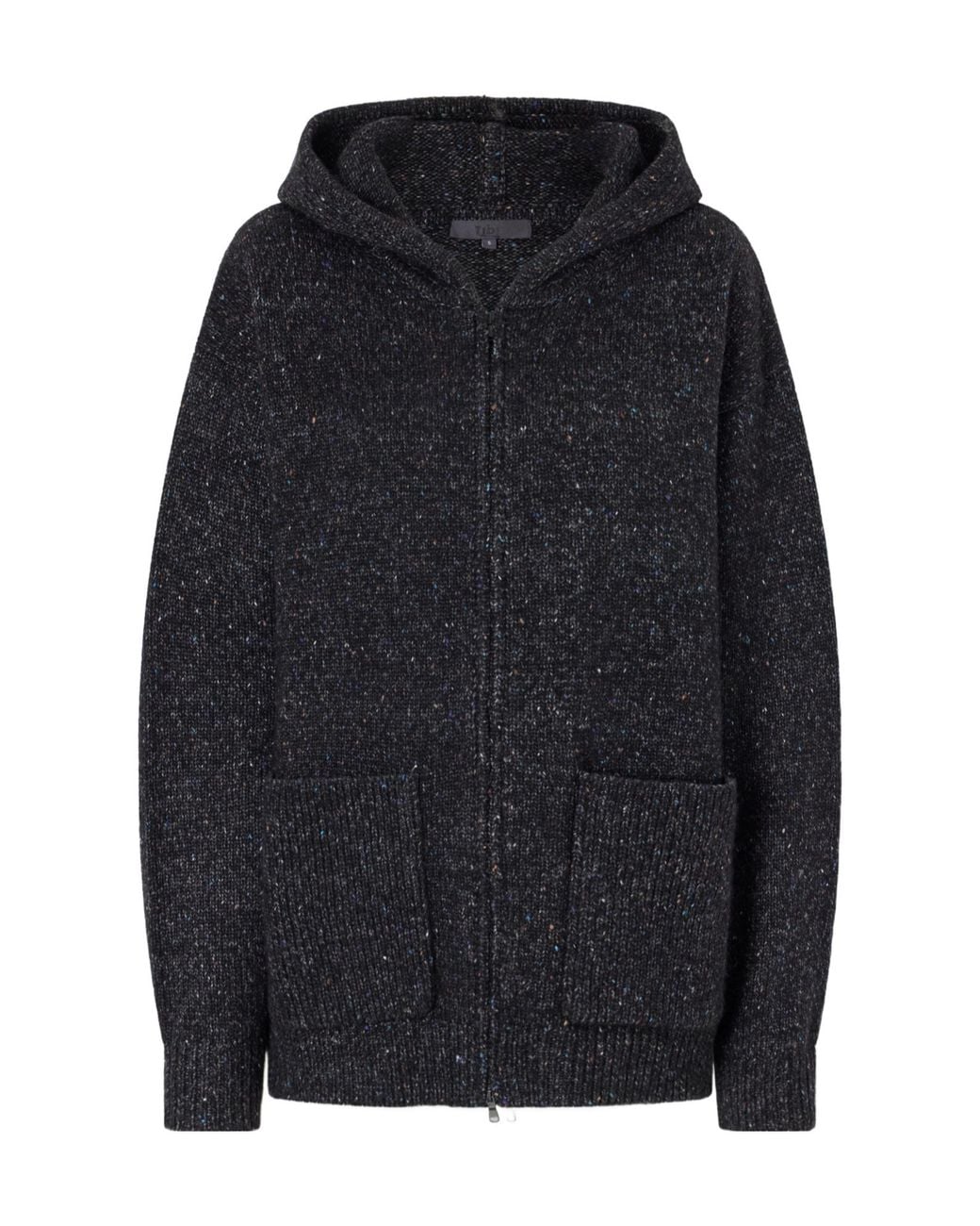 Tibi Blue Wool-Blend Tweed Jacket