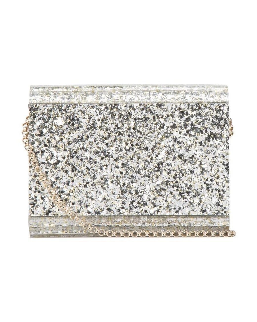 Jimmy Choo Metallic ジミー チュウ キャンディ グリッター クラッチ バッグ