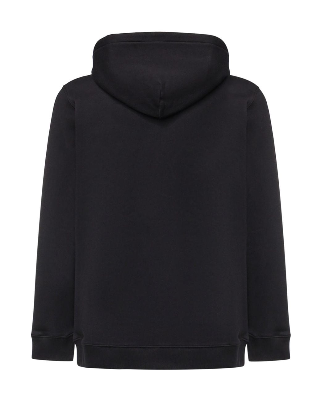 Dondup Black Logo Drawstring Hoodie for men