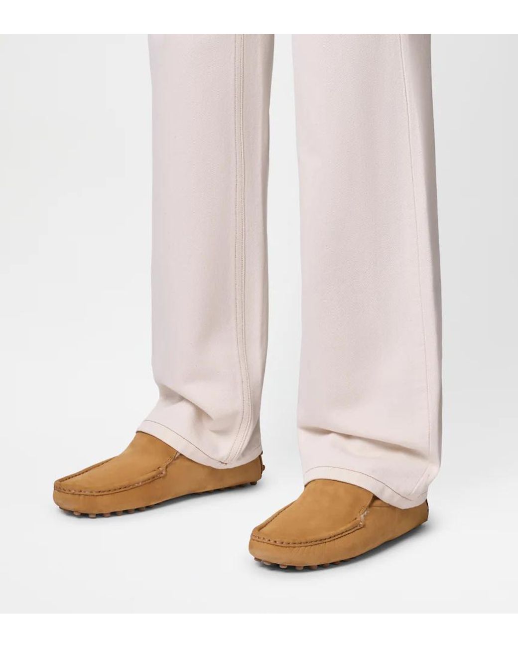 Tod's Brown Glove Gommino Loafers