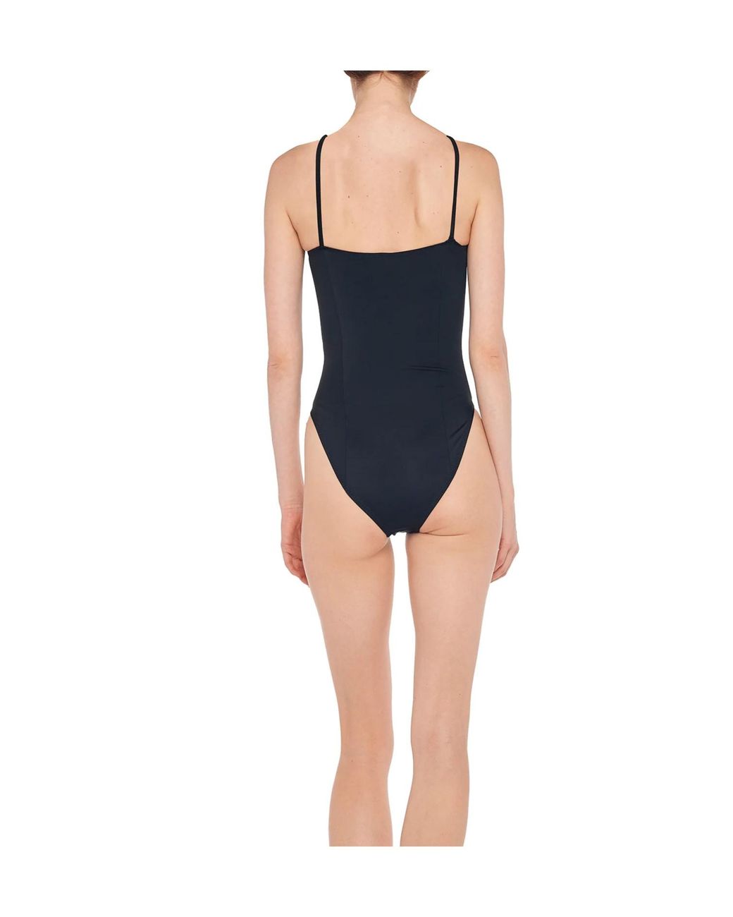 Norma Kamali Blue Underwired Swimsuit
