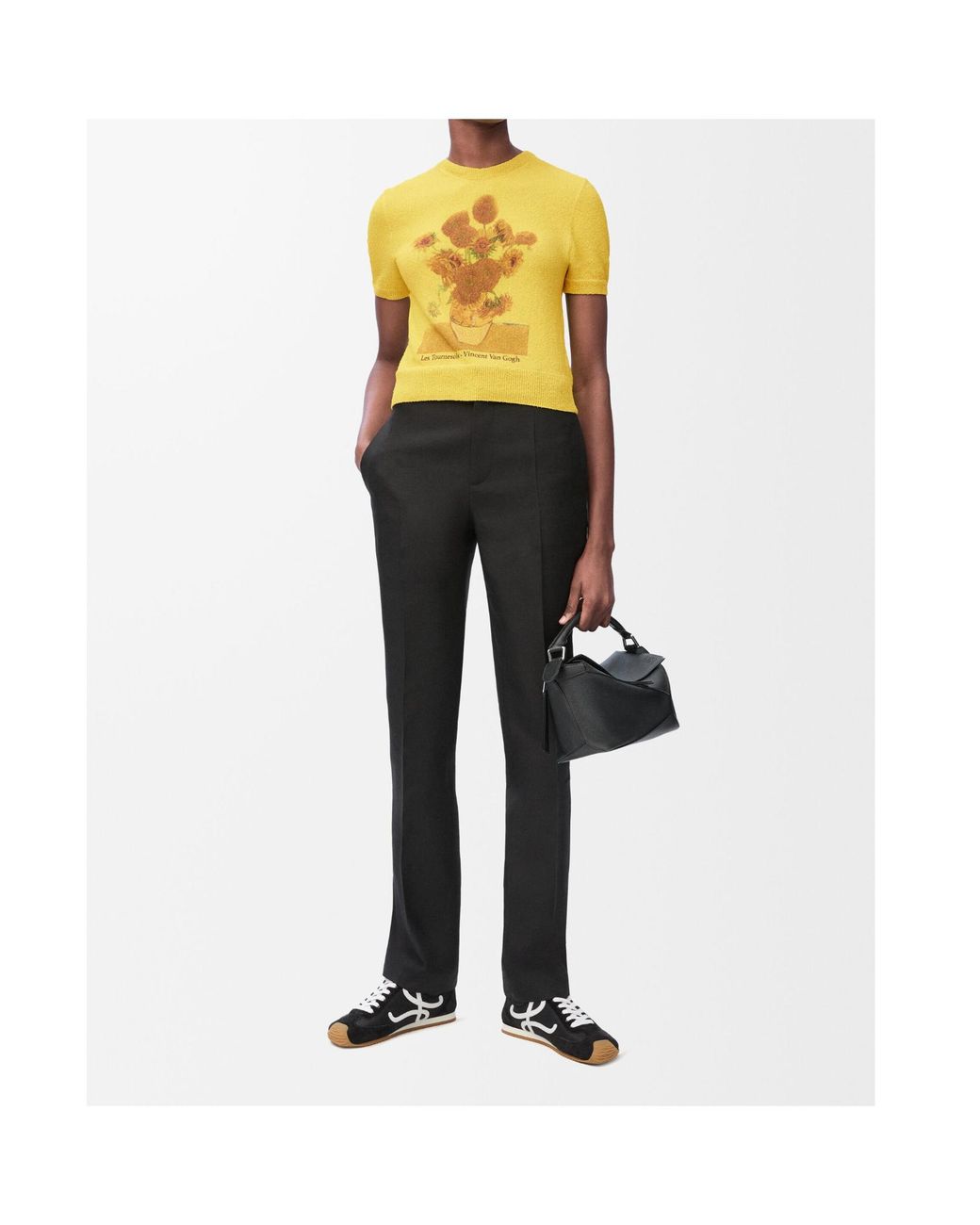 Loewe Yellow Vincent Van Gogh Crewneck T-Shirt